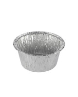 Aluminium mould w/ rolll edge 106 ml 100pc/pack - 