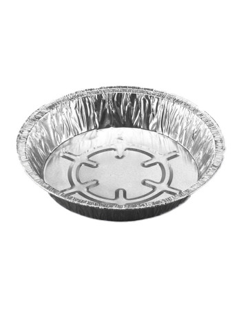 Foil tray Round 158ml 24x100pc/box - 