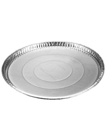 Foil tray 1118ml Ø330x15mm 50pc/pak - 