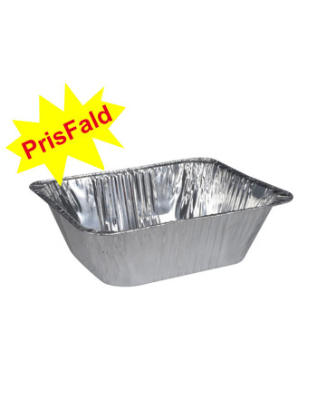 Alubakke ½ form large