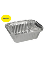 copy of Foil tray w/ rolll.edge 140ml 14x100pc/box - 