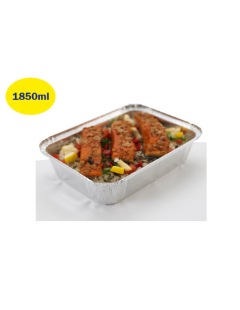 Aluminium tray Ready2Cook 1400ml. pck.150pcs -  2
