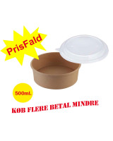 Salad bowl GD Brown Bowle 500ml. - 