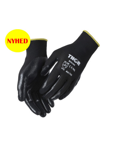  Nitrile Coated Gloves 12x1 pair. - 