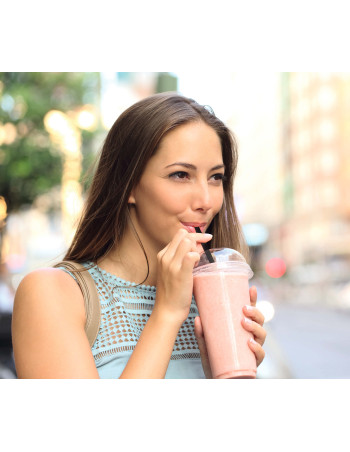 Glass Smoothie Pulsar (LID) Dome 32x50pc/box -  2