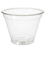 Glas Müsli bæger (Pulsar) Klar 16x50stk/kar - 