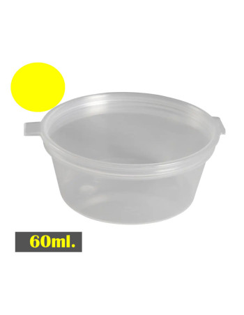 Dressing cup ready 40ml (LID) 20x100pc/box - 