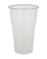 Plastic glass Soft PP 300-400ml 50pc/pack - 