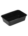 Micro Tray Black including lid 5x50pc/box - 