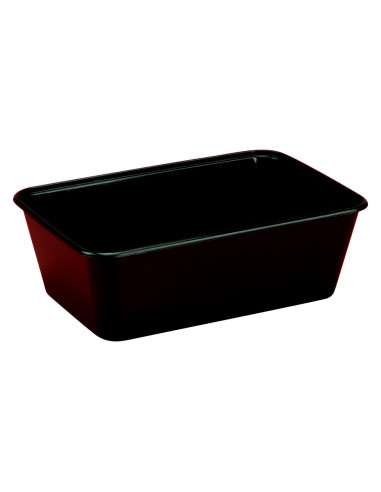 Micro Tray Black including lid 5x50pc/box - 