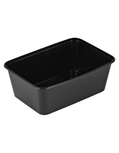 Micro Tray Black including lid 5x50pc/box - 