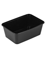 Micro Tray Black including lid 5x50pc/box - 