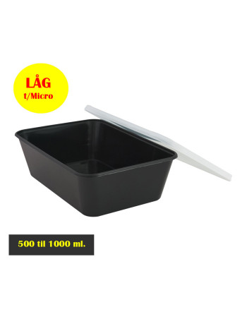 Låg t/ Micro Bakke 500ml-960ml. 2