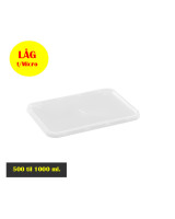 Micro tray lid 500-1000ml 10x50pc/box - 