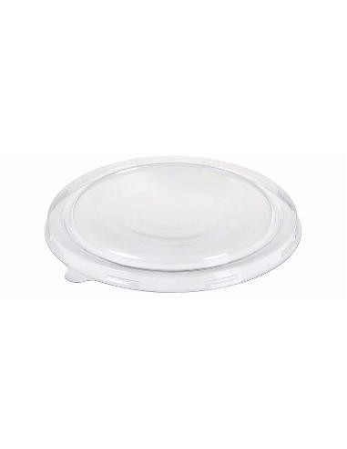 Salad bowl (LID) Brown Bowle Catersource 450-1100ml 6x50pc/box - 