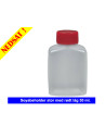 Soy bottle 30ml Clear including lid 30x100pc/box - 