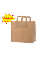 Carrier Bag Paper 15L Brown 250pc/box - 