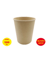 Soup/Deli Bowl Nature Cardboard Brown 950ml 20x25pc/box - 