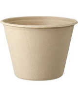 Soup/Deli Bowl Baggase Eco incl. lid 450ml 1000pc/box - 