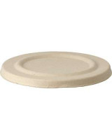 Soup/Deli Bowl Baggase Eco incl. lid 450ml 1000pc/box - 