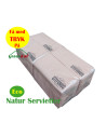 Napkin Eco Nature 33x33cm 2-layer 1/8 fold  2000pc/box - 