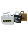 Carrier bag White with print 1 color. - 