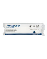 Frysepose 2 l 36 micron klar LDPE/virgin.