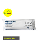 Frysepose 4 l 36 micron klar LDPE/virgin