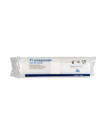 Frysepose 4 l 36 micron klar LDPE/virgin 2