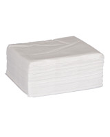 Napkin Finess 33x33cm 1-layer 1/4 fold White 4200pc/box - 