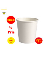 Soup/Deli Bowl White 350ml 20x25pc/box - 