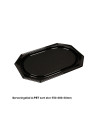 Serving dish XLarge plastic black 100pc - 