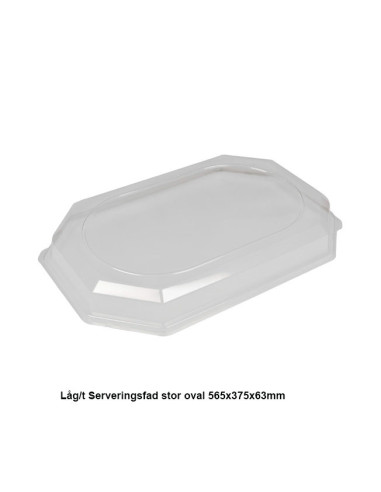 Lid t/ Serving platter Large Ready 50pc - 