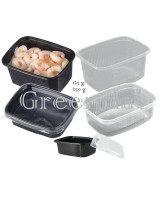 Plastic tray mini Ready 250ml 100pc/ps - 