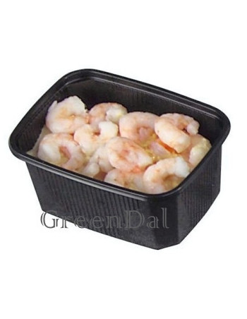 Plastbakke Mini Sort 250ml 100stk/ps - 