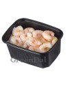 Plastic Tray Mini Black 250ml 100pc/ps - 