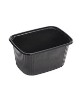 Plastbakke Mini Sort 250ml 100stk/ps - 