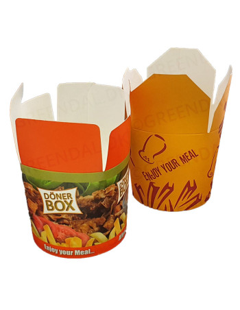 Kebabbox (Take Away) 700ml 5x100pc/box -  2