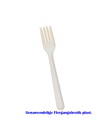 Multi-aisle cutlery white PP 10x100pc/pack - 