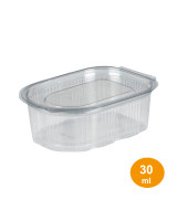 Dressing cup ready 30ml RPET w.h. lid 2000pc/box - 