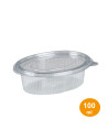 Dressing cup ready 100 ml RPET w.h. lid 1000pc/box - 