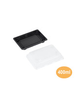 Sushi Tray KN Reckt 400ml 400pc/box - 