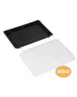 Sushi Tray KN Reckt 800ml 400pc/box - 