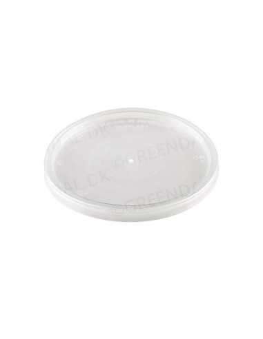 Micro Cup (LID) Round Transparent 300-650ml 500pc/box - 