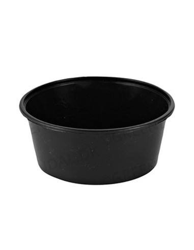 Micro Cup Round Black 450-U/lid box.10x50pc/pk. - 