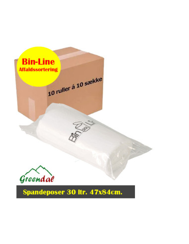 Spandepose Hvid 47x84cm