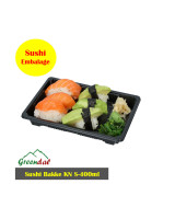 Sushi Tray KN Reckt 400ml 400pc/box - 