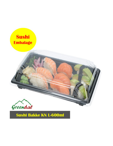 Sushi Bakke med låg Kina model 600ml