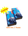 Disposable gloves Nitril Powder-free Black M. 200pc/pack - 