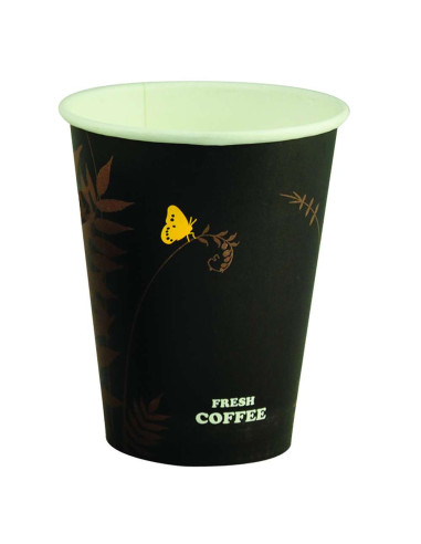 Coffee Cup HotCup Black 230-480ml 20x50pc/box - 